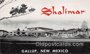 Shalimar Gallup, NM, USA Unused 