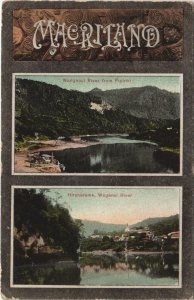 PC NEW ZEALAND, WAGNAUI RIVER, HIRUHARAMA, Vintage Postcard (B41720)