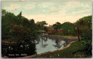 People's Park Halifax Nova Scotia Canada River Forest Trees Postcard