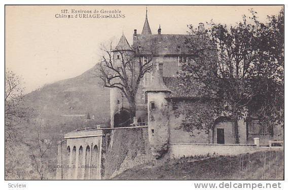 Chateau d'Uriage-les-Bains, Environs De Grenoble (Isere), France, 1900-1910s