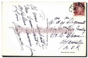 Old Postcard Evian Les Bains Lake And Dent D'Oche