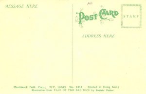 Tale of Two Bad Mice Beatrix Potter, Reproduction Postcard