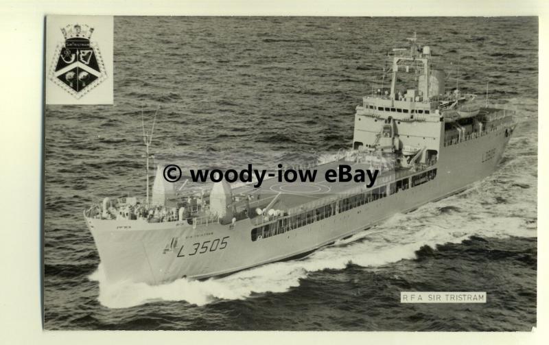 na1806 - Royal Navy Warship -  RFA Sir Tristram - photograph