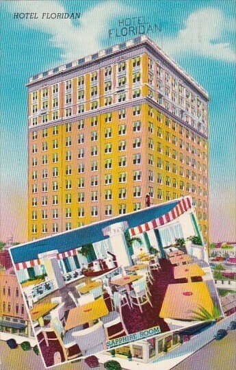 Hotel Floridan Tampa Florida 1964