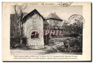 Old Postcard Chambery Savoie Tourism Charmettes This House made famous by JJ ...