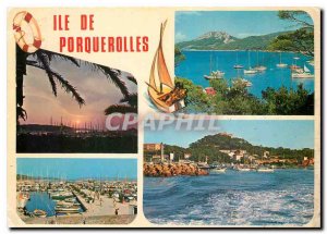 Modern Postcard Pearl of the Golden Islands Porquerolles