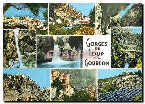 Modern Postcard Tour of Gorges du Loup Gourdon AM