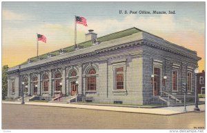 Exterior,  U.S. Post Office,  Muncie,  Indiana,  30-40s