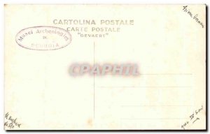 Old Postcard Stelle Archeology Perugia