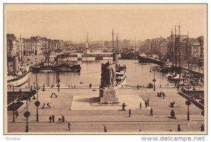 Vue Generale Du Bassin Du Commerce, LE HAVRE (Seine Maritime), France, 1900-1...