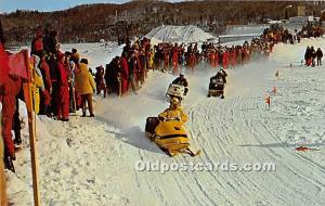 Winter fun, Racing Michigan, MI, USA Snowmobile Unused 