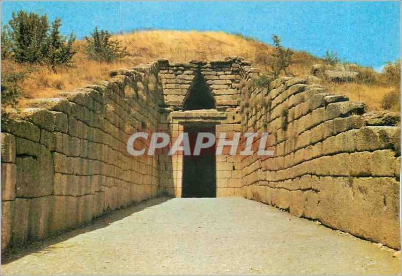 Postcard Modern Mycenae Tomb of Agamemnon