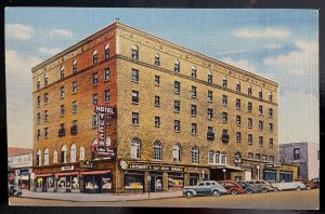 Vintage Postcard 1948 Hotel Yucca, Raton, New Mexico (NM)