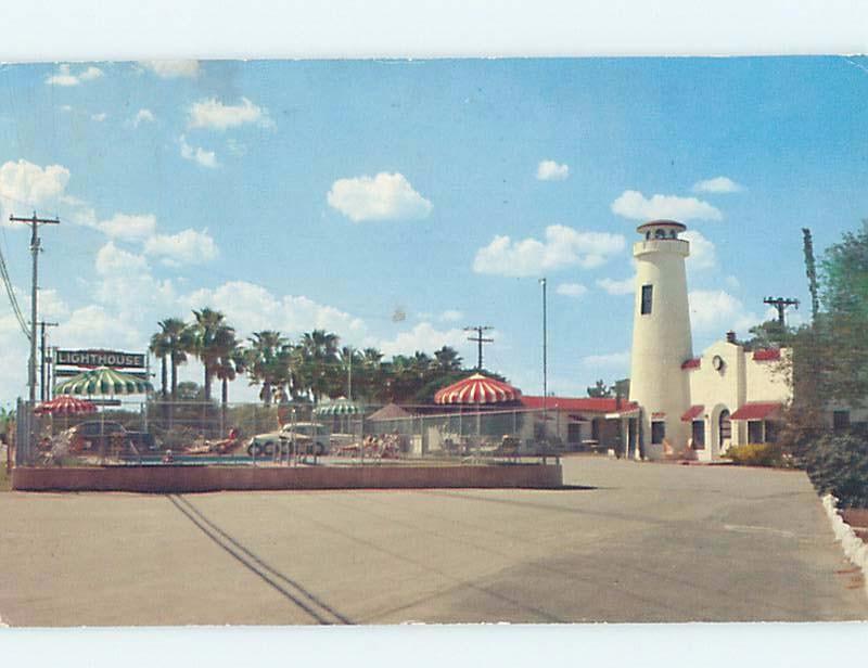 Pre-1980 MOTEL SCENE San Antonio Texas TX B6764