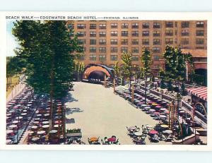 Unused 1940's EDGEWATER BEACH HOTEL Chicago Illinois IL Q5264