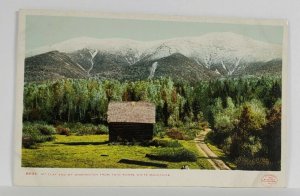 Mt Clay and Mt Washington from Twin Rivers White Mountains Postcard S8