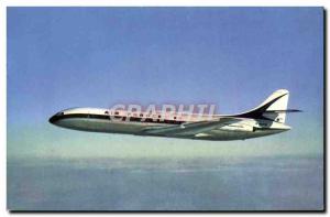 Old Postcard Jet Aviation Air France Caravelle