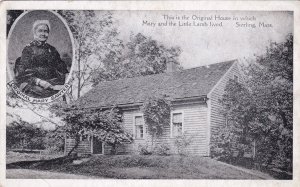 Massachusetts Sterling Original House Where Mary and The Little Lamb Lived