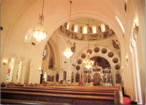 Postcard FL Tarpon Springs - Interior Saint Nicholas Cathedral