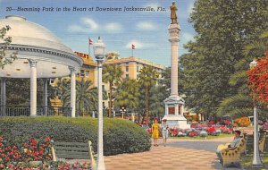 Hemming Park In the Heart of Downtown Jacksonville FL