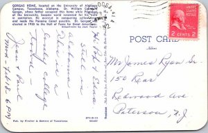 Postcard HOUSE SCENE Tuscaloosa Alabama AL AO1670