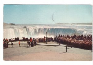 Royal Tour, Horseshoe Falls, Niagara Falls, Canada, Vintage 1954 Chrome Postcard