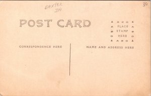 RPPC Main Street South in Dexter Iowa Paper Furniture J.H. Todd Real Estate