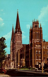 Wisconsin Milwaukee Science Building Marquette University and Gesu Church