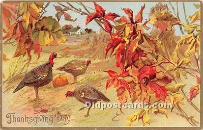 Thanksgiving Greetings 1908 