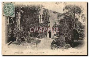 Old Postcard Domremy La Maison de Jeanne d'Arc