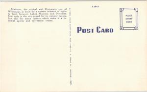 MADISON WISCONSIN AERIAL VIEW