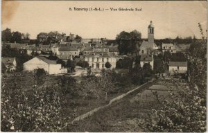 CPA VOUVRAY - vue générale sud (146537)