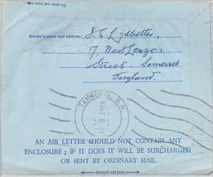 Entier Postal Stationery Postal Aerogramme Aeogram Great Britain Great Britain