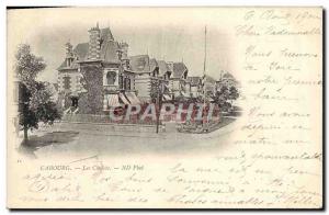 Old Postcard Cabourg Cottages