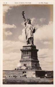 New York City Statue Of Liberty Real Photo