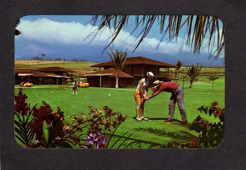 HI Royal Lahaina Golf Course Golfing Beach Hotel Hawaii Maui Island Lanai