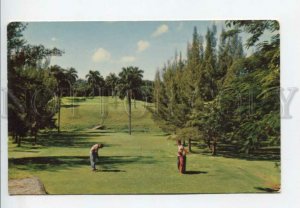 443052 CUBA Golf Country Club Vintage tourist advertising postcard