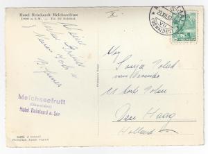 RPPC Switzerland Melchsee Frutt Kapelle Chapel Church 1939