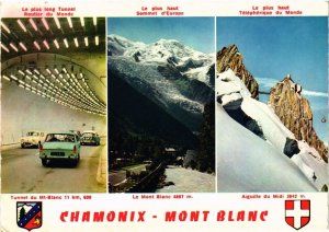 CPM CHAMONIX-Mont-Blanc - collage (216905)