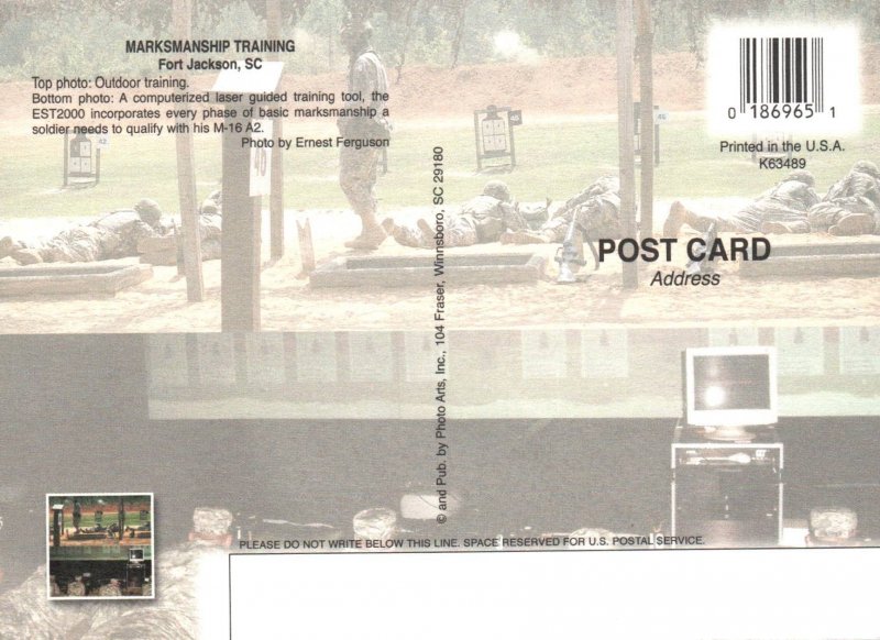 Markmanship Training,Fort Jackson,SC