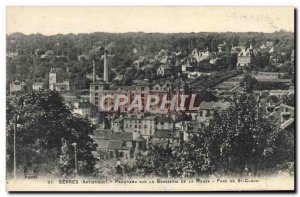 Postcard Old Brewery Sevres Panorama brewery Meuse St Cloud Park