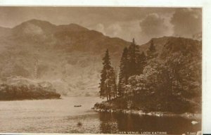 Scotland Postcard - Ben Venue - Loch Katrine - Stirlingshire - Ref TZ1162