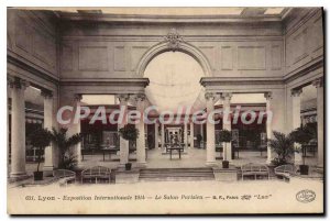 Postcard Old Lyon International Exhibition 1914 Paris salon