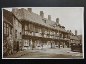 YORK St Williams College from East End - Old RP Postcard by Walter Scott 4804