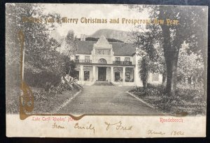 Mint South Africa PPC Picture Postcard Cecil Rhodes House Rondebosch