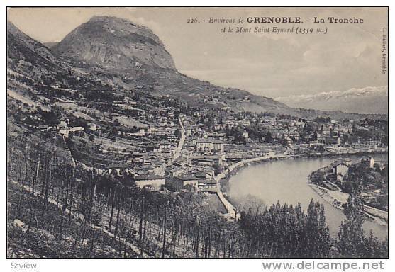 Grenoble (Isère), France, 00-10s La Tronche et le Mont Saint-Eynard