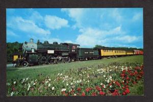 VT Maine Central Railroad Train Locomotive No 519 Vermont RR PC Postcard