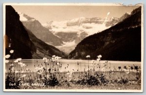 RPPC Lake Louise   Alberta  Canada   Real Photo Postcard  c1930