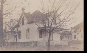 Iowa Glenwood Residence Scene 1908 Real Photo RPPC