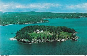 NORTHEAST HARBOR, Maine, 1950-1960's; Bear Island Lighthouse